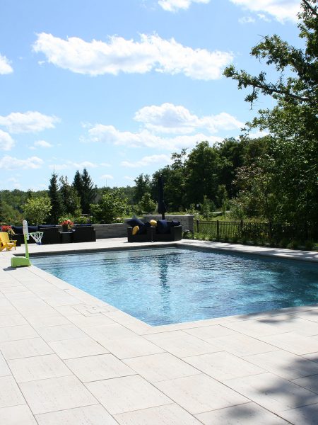 Concrete and Tile Custom Pool
