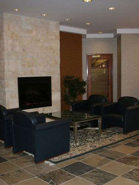 Electric Fire Place - Seating Area