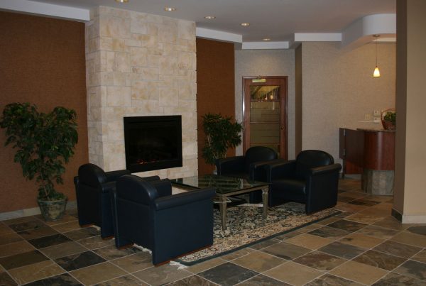 Electric Fire Place - Seating Area