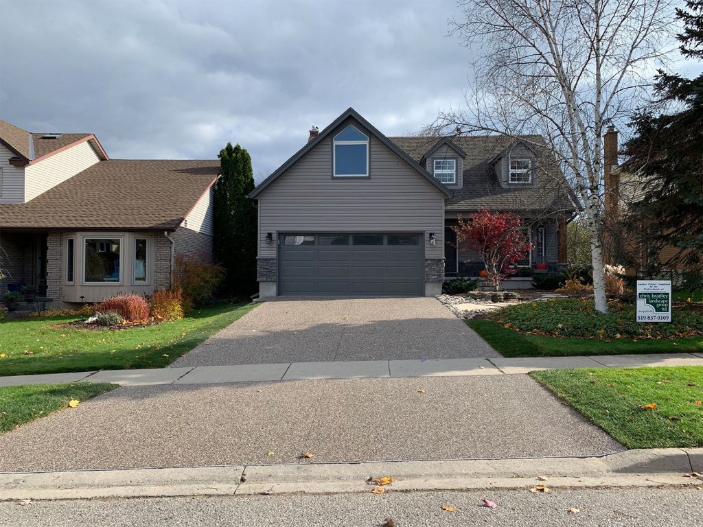 Exposed Aggregate Driveway Guelph 2019