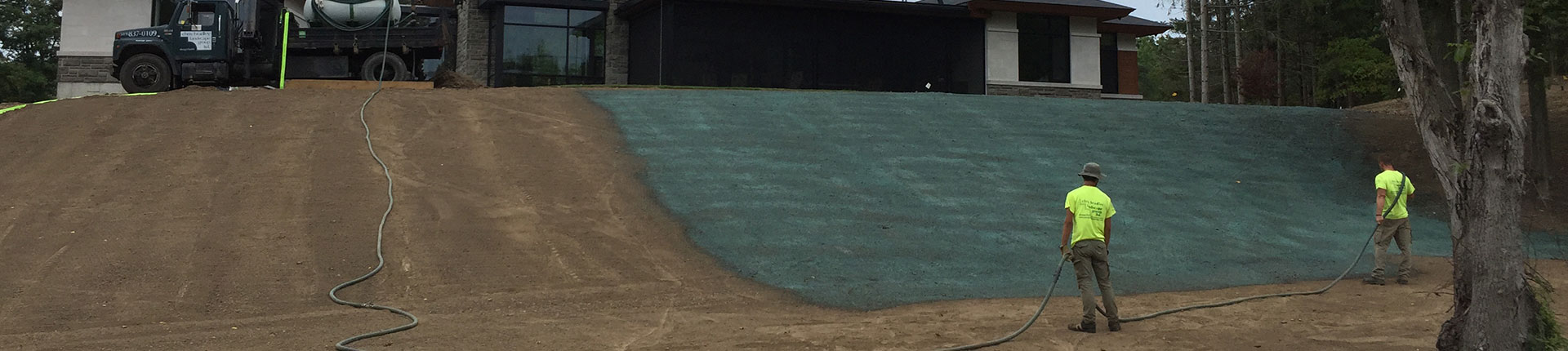 Grading and Hydroseeding banner