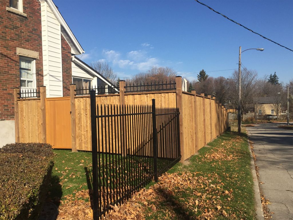 Nuvo Iron - Pressure Treated Custom Fence