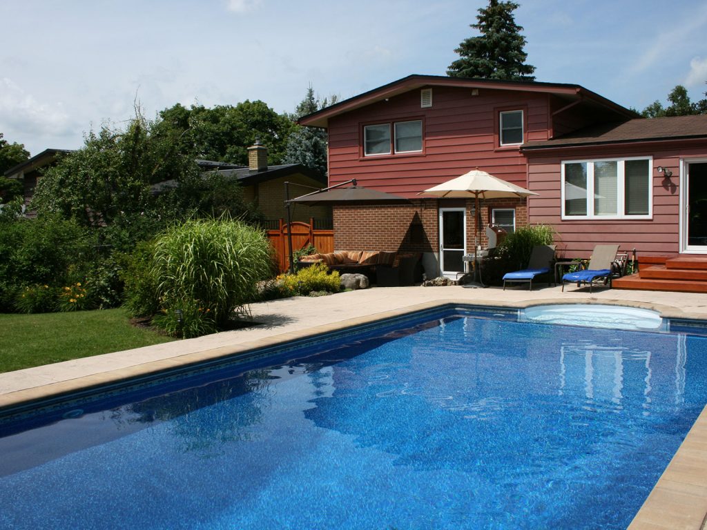 Pool - Stamped Concrete - Pool Deck