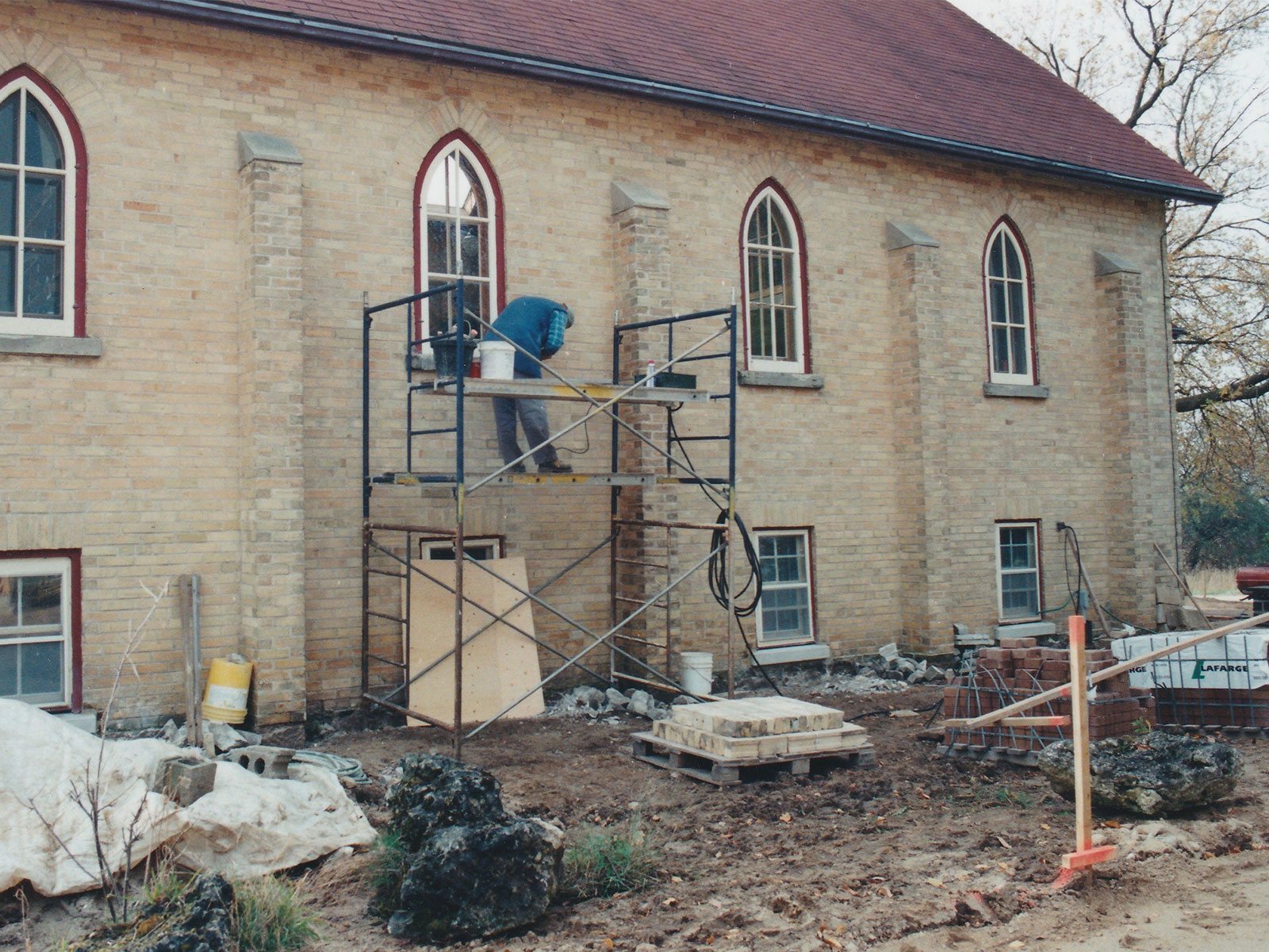Building Restoration Yellow Brick Joint Repairs