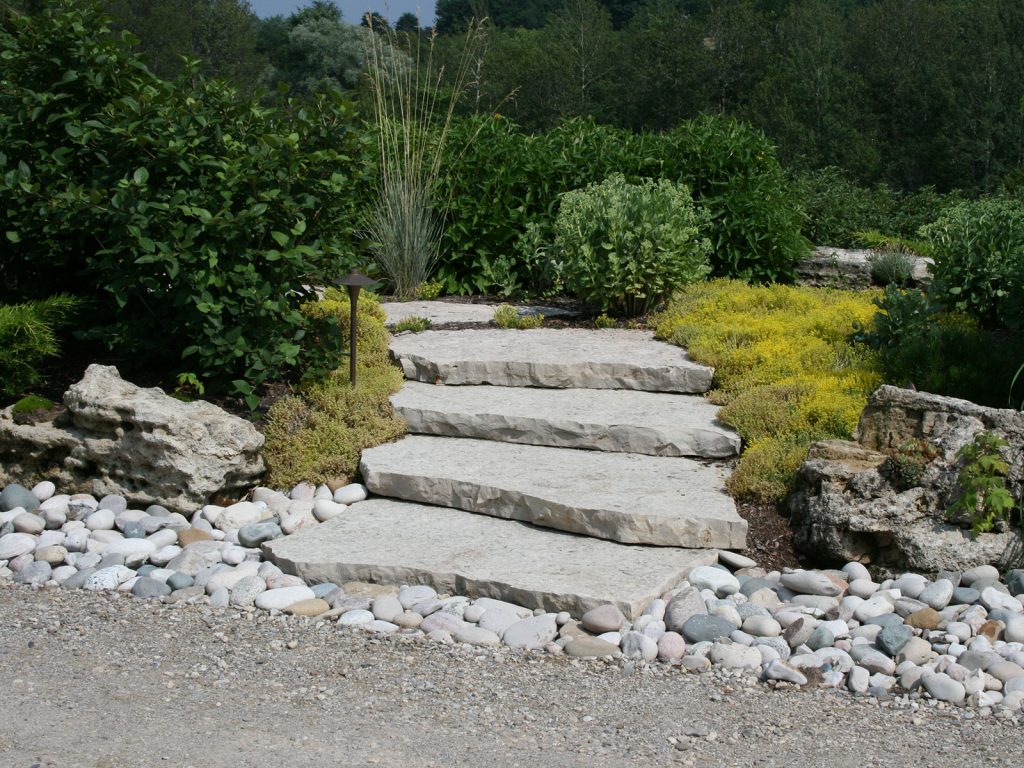 Jumbo Flagstone Garden Steps